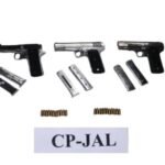 जालंधर पुलिस की सख्ती: अवैध हथियारों के साथ तीन आरोपी गिरफ्तार, 5 पिस्तौल बरामद